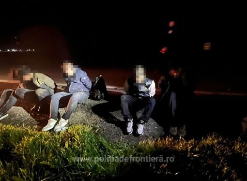 Constanța: Cinci persoane depistate de polițiștii de frontieră, după ce au încercat să intre ilegal în România